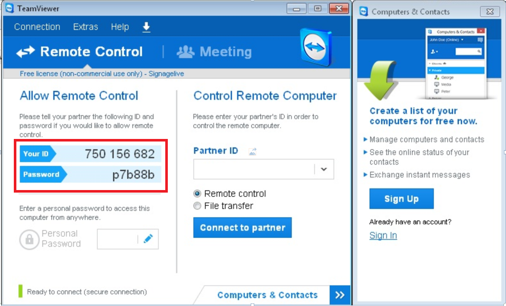 teamviewer install free download