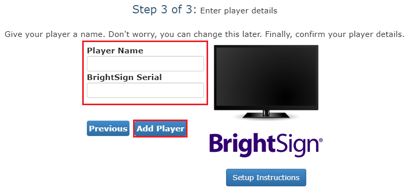 Player Setup: BrightSign – EngagePHD Knowledge Base